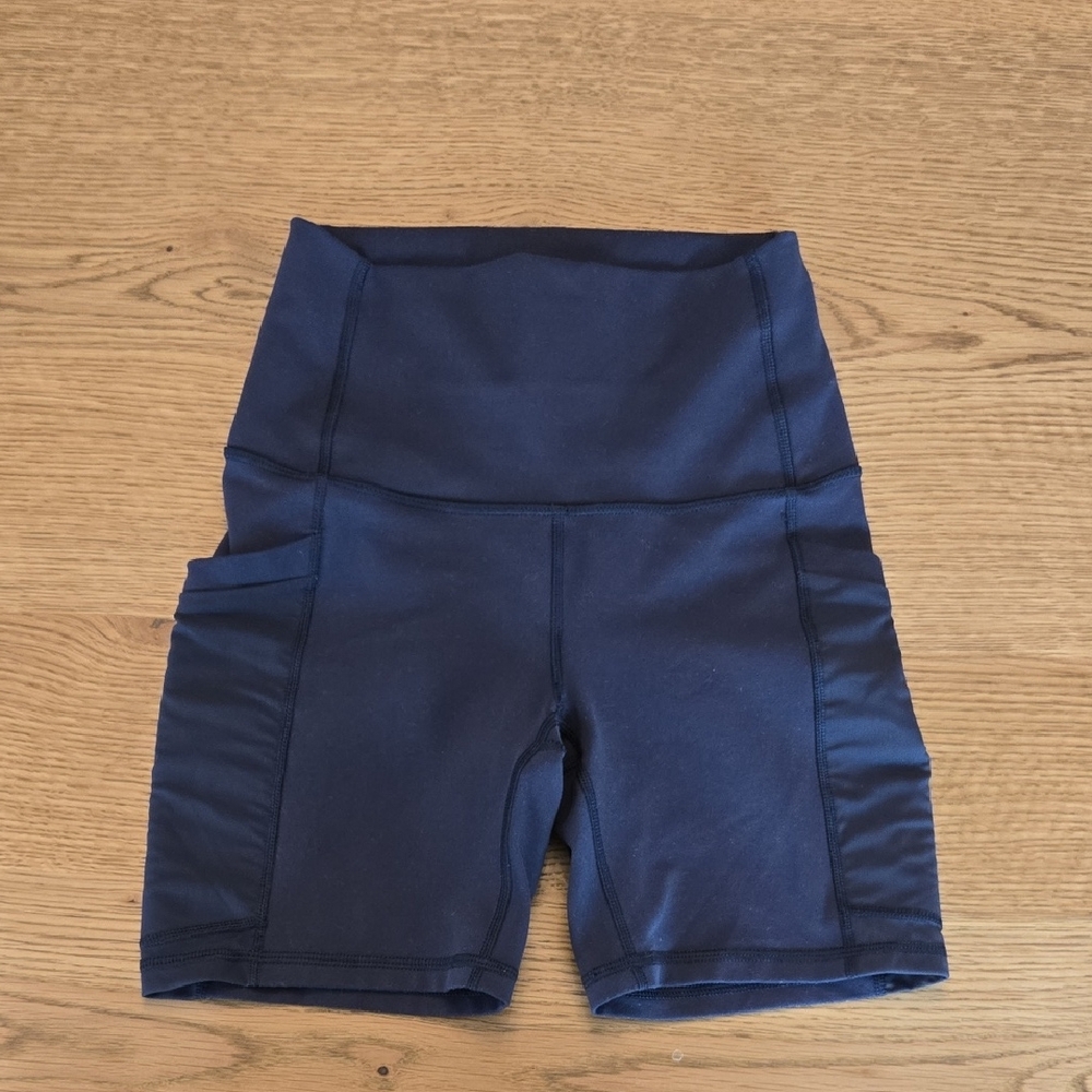 Women's Navy Blue Shorts